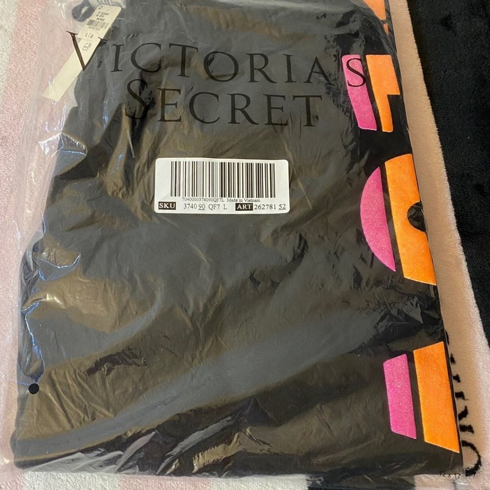 VS Pink Tropical Rainbow Shine Classic Pants - Picture 4 of 5